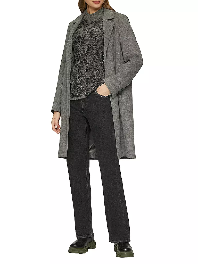 S.OLIVER | Rollkragenpullover | Negro