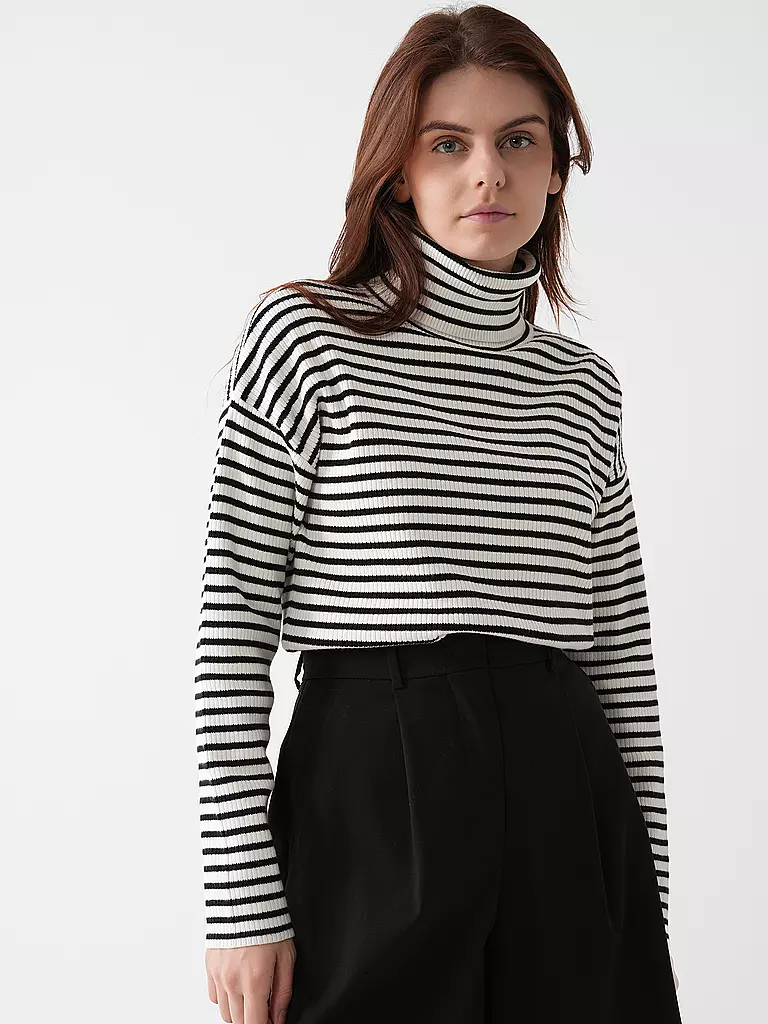 S.OLIVER | Rollkragenpullover | Negro