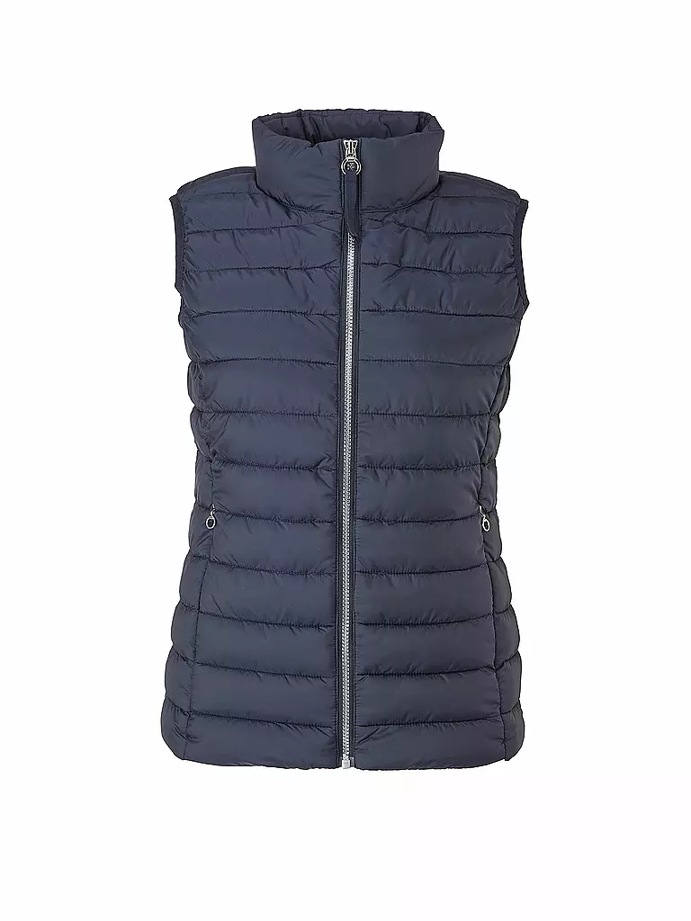 S.OLIVER | Steppgilet | Azul oscuro