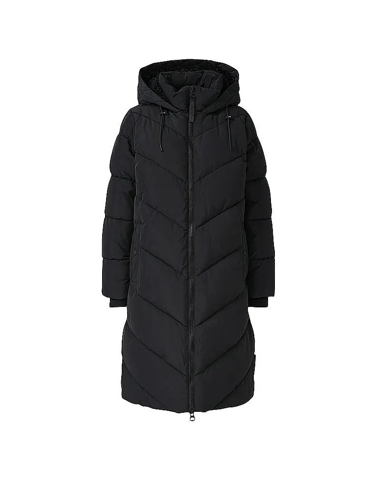 S.OLIVER | Steppmantel | Negro