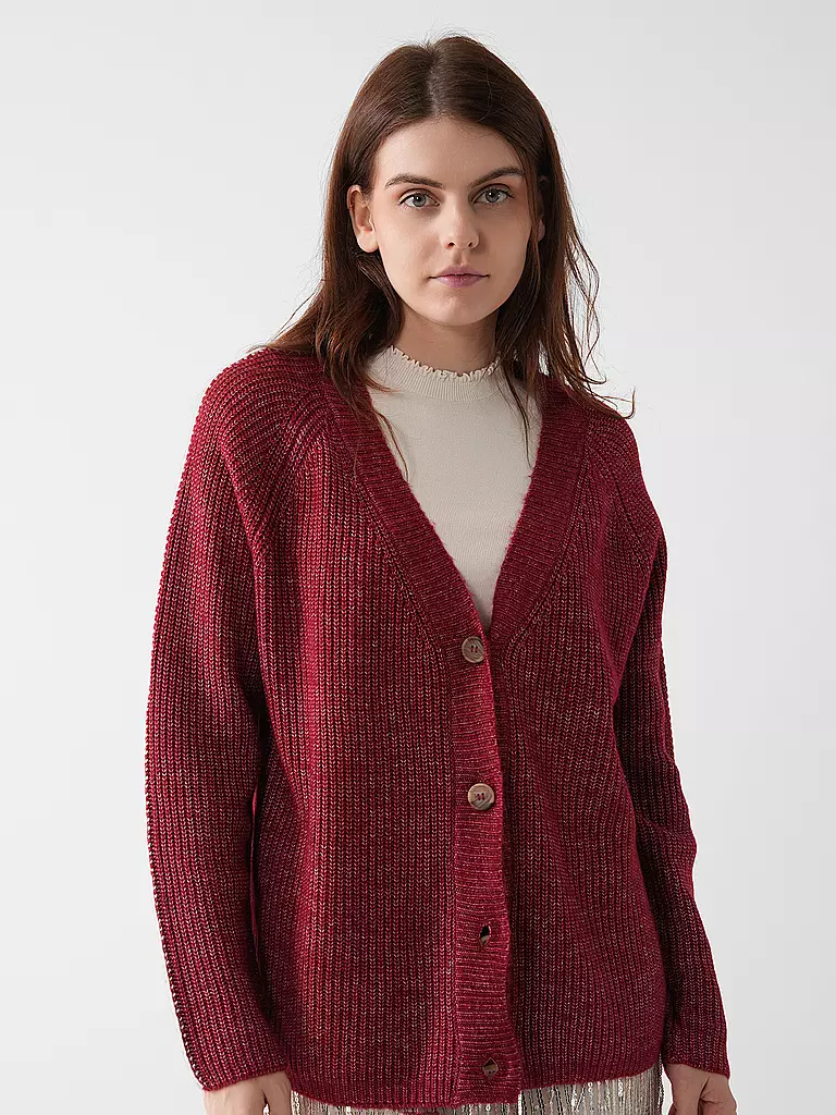 S.OLIVER | Strickjacke | Rojo