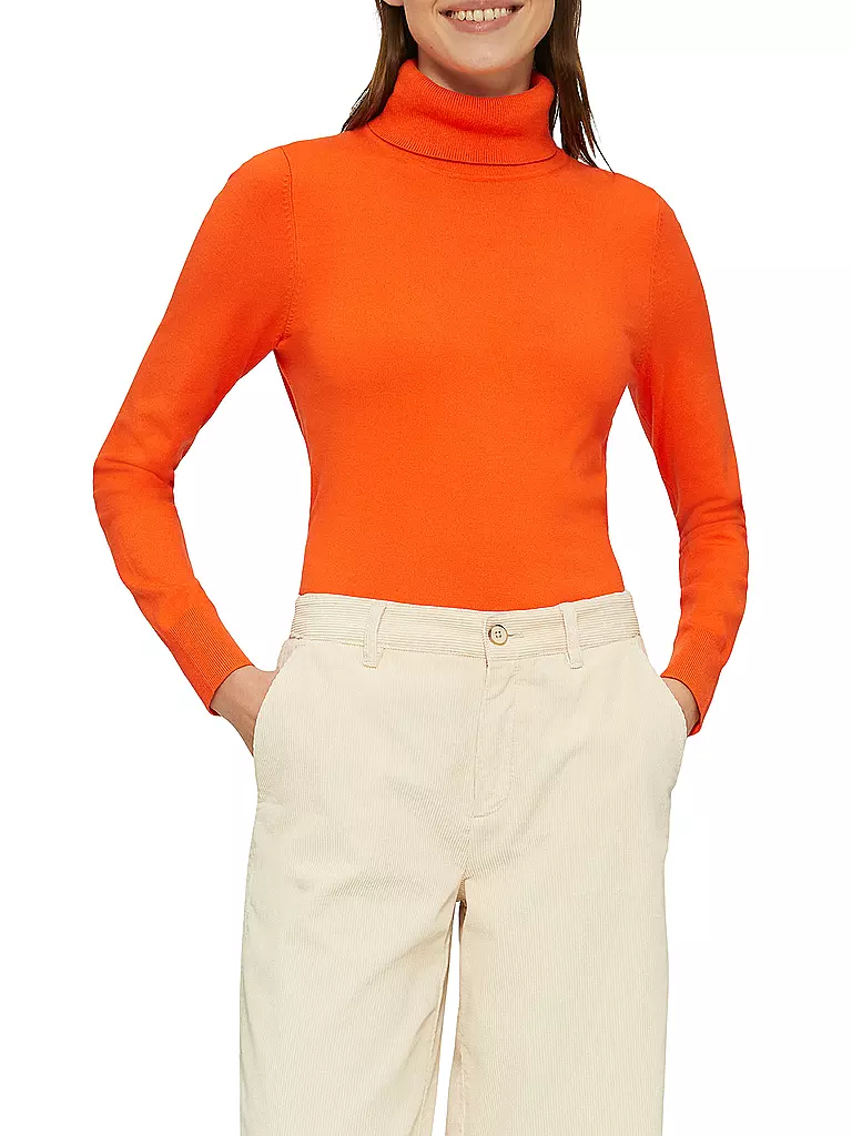 S.OLIVER | Strickpullover | Naranja