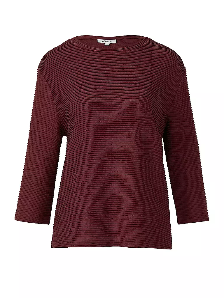 S.OLIVER | Suéter | Rojo oscuro