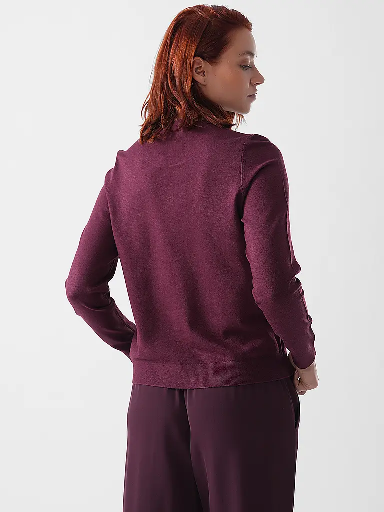 S.OLIVER | Suéter | Rojo oscuro