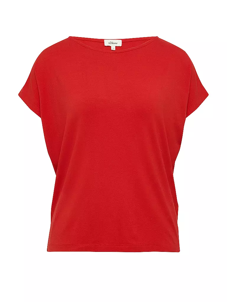 S.OLIVER | T-Shirt  | Rojo