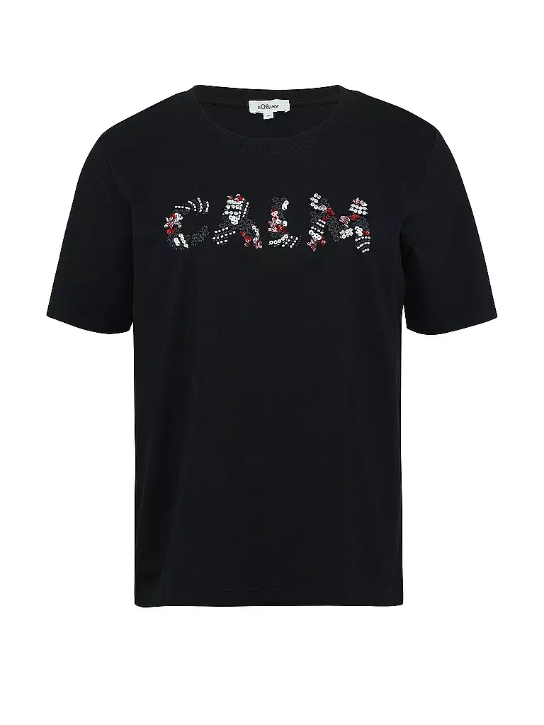 S.OLIVER | T-Shirt  | Negro