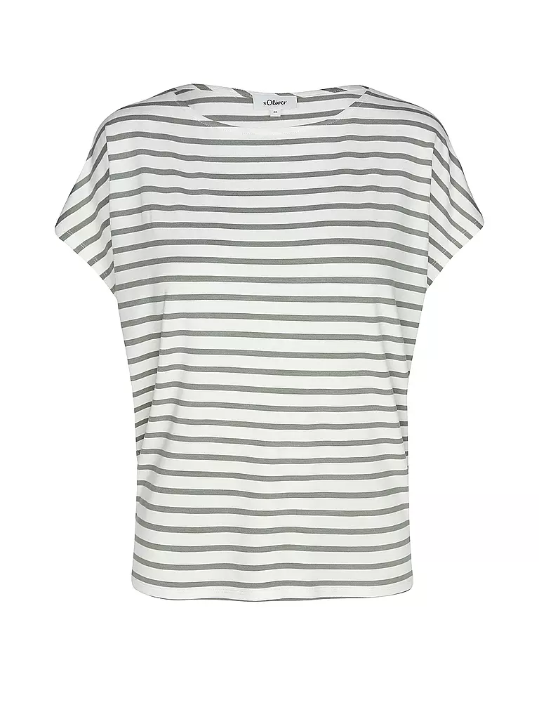 S.OLIVER | T-Shirt  | Crema
