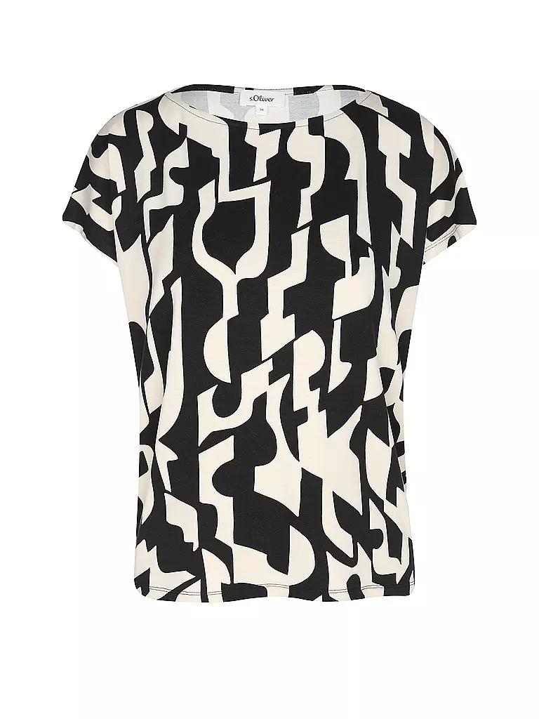S.OLIVER | T-Shirt  | Negro