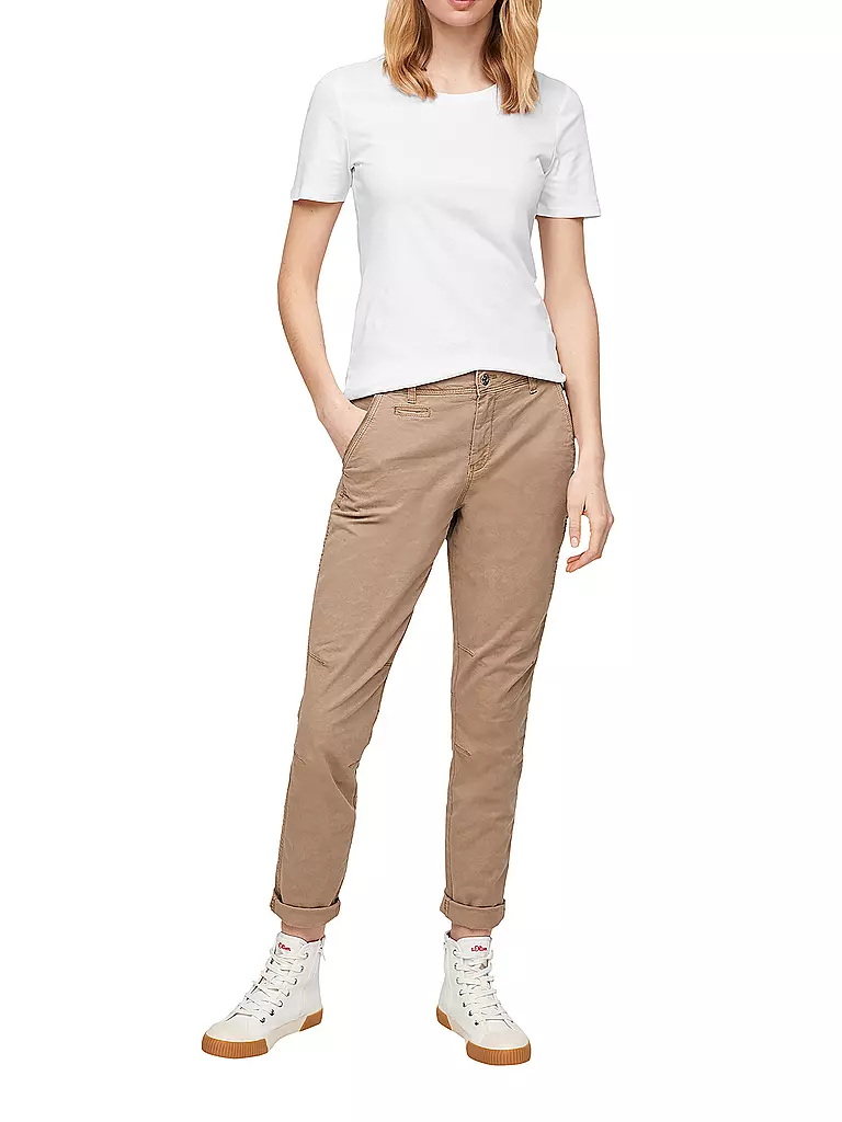 S.OLIVER | T-Shirt  | Blanco