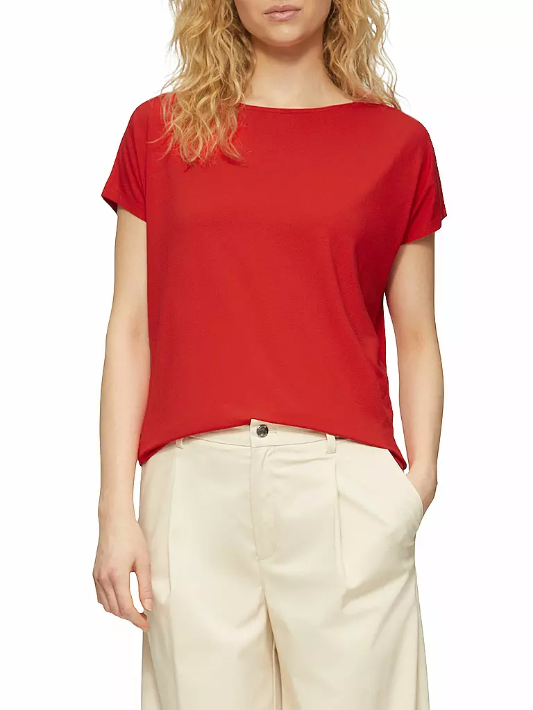 S.OLIVER | T-Shirt  | Rojo