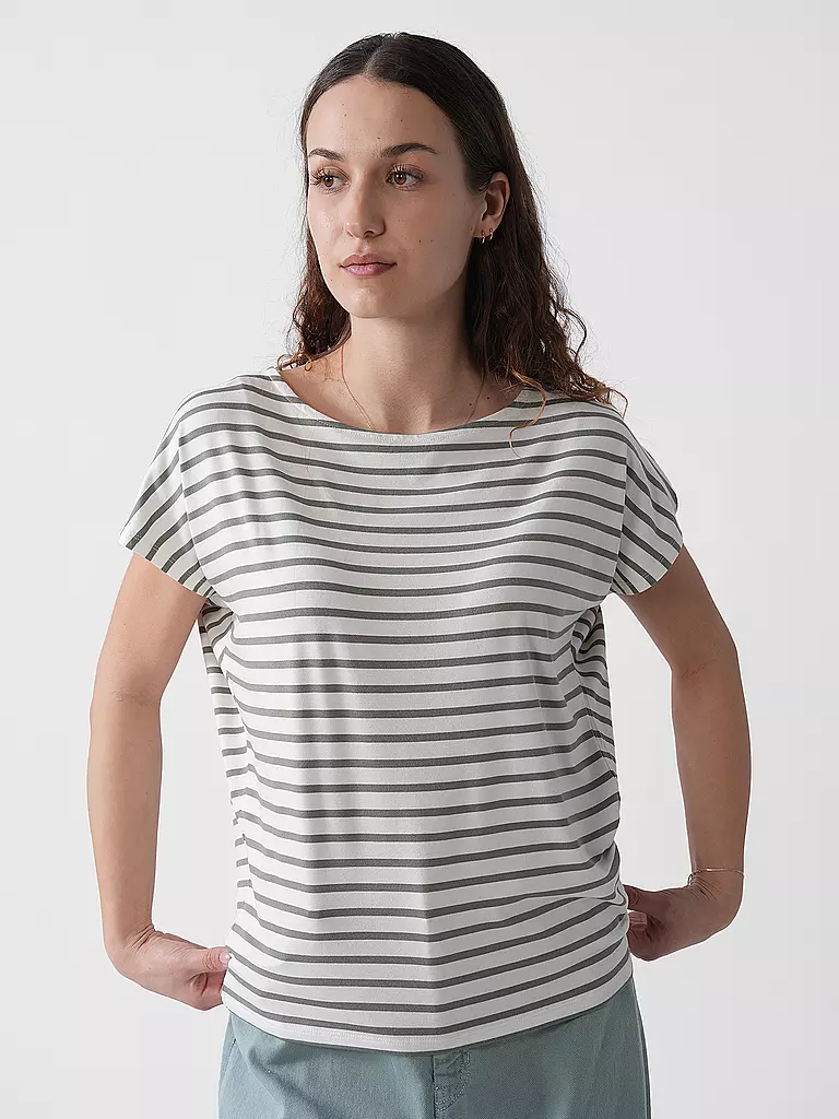 S.OLIVER | T-Shirt  | Crema