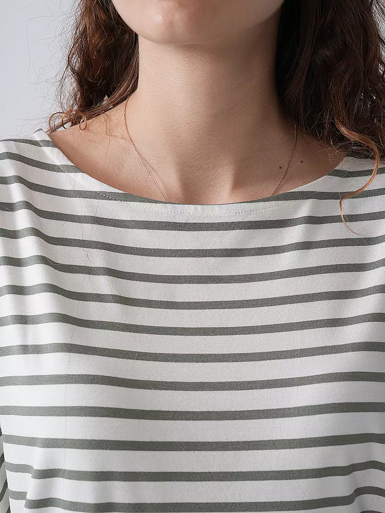 S.OLIVER | T-Shirt  | Crema