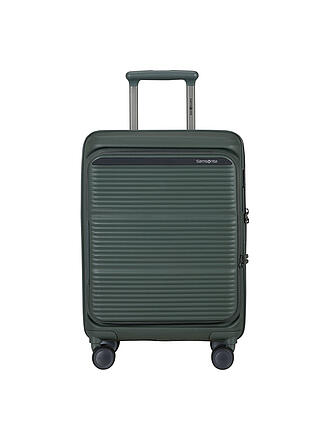 SAMSONITE | Trolley PARALUX SPINNER 55cm expandible Oliva