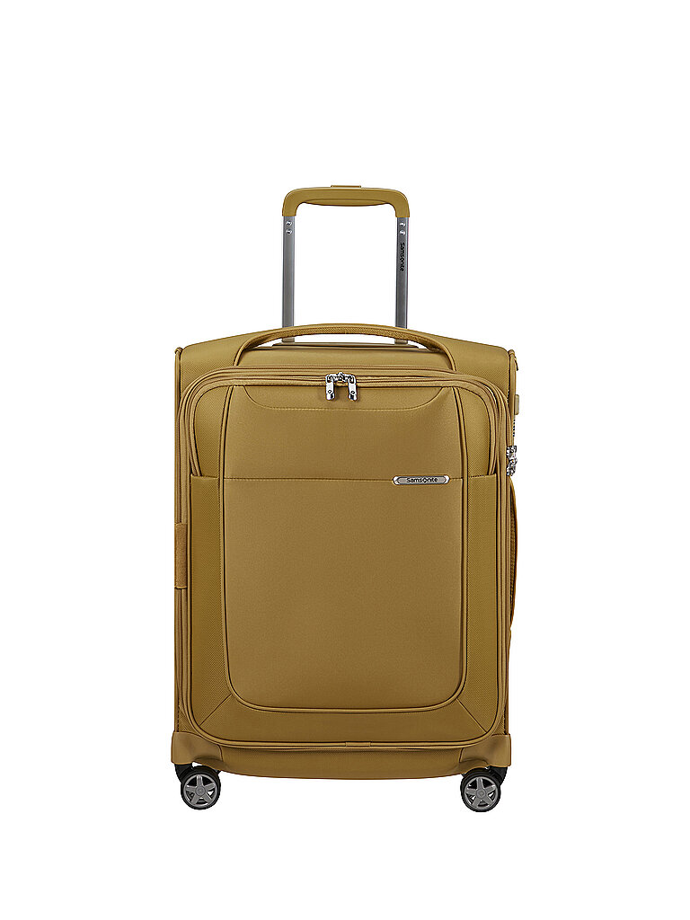 Trolley de cabina D'LITE SPINNER 55cm expandible Mustard Yellow mostaza