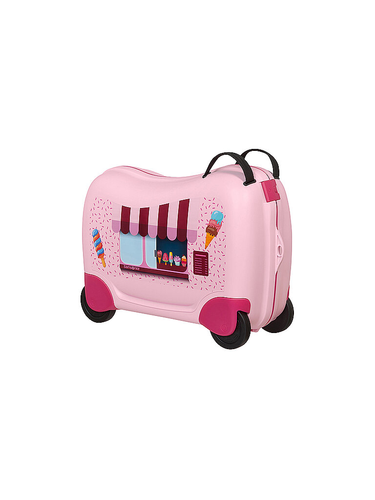 Trolley infantil con cuatro ruedas DREAM2GO Ice Cream rosa