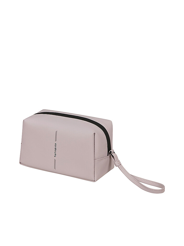 Neceser GLAM-GO POUCHY rosa ceniza gris claro