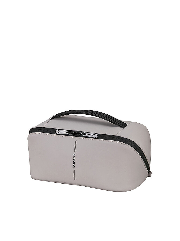 Neceser GLAM-GO POUCHY rosa ceniza gris claro