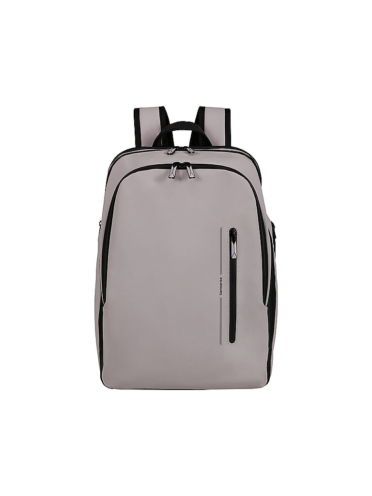 Mochila GLAM-GO 15.6 rosa ceniza gris claro