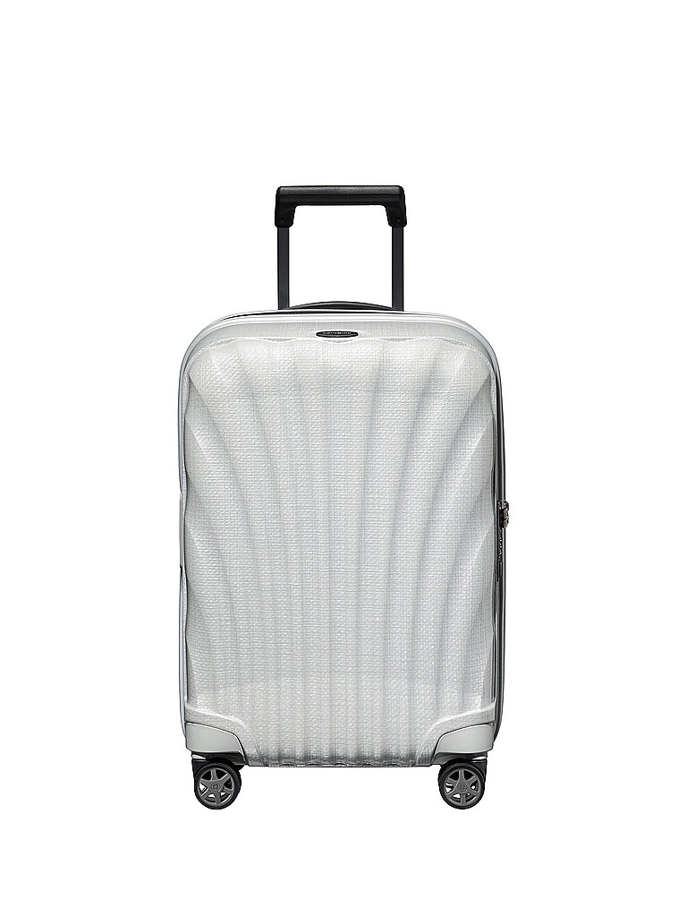Trolley de cabina de 55 cm expandible C-LITE Off White blanco