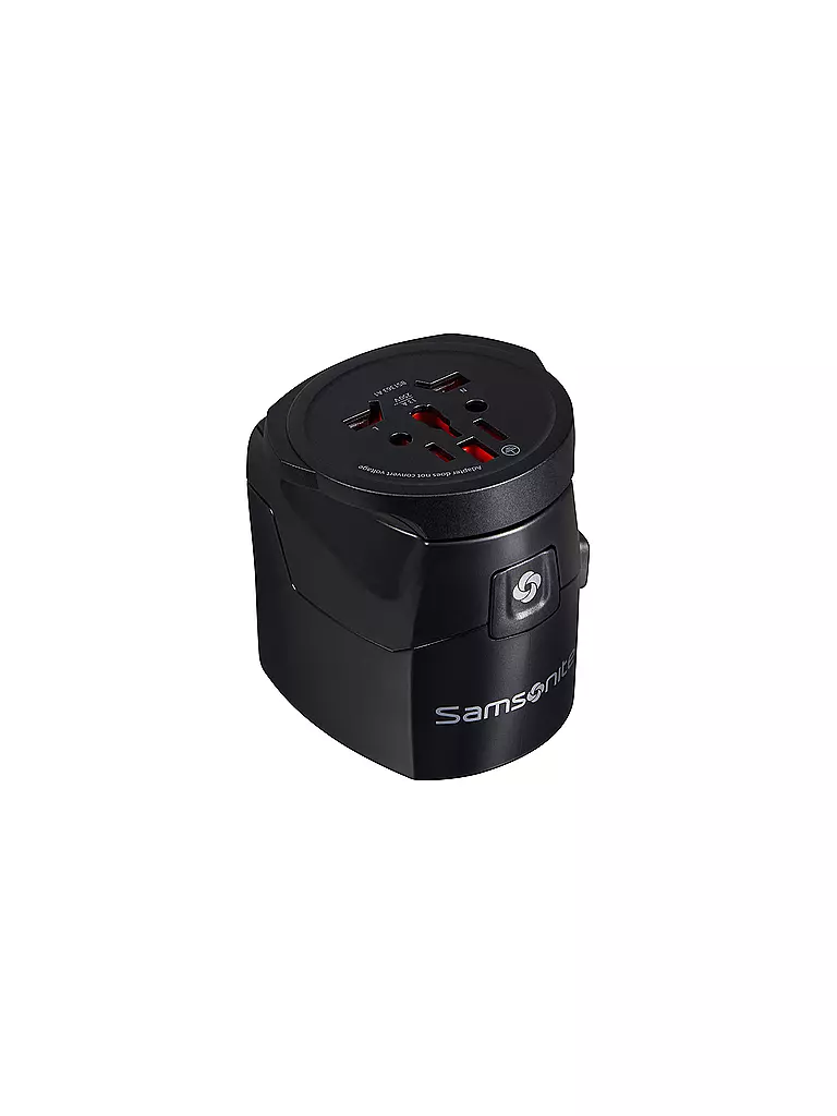 SAMSONITE | Adaptador mundial de 3 polos |