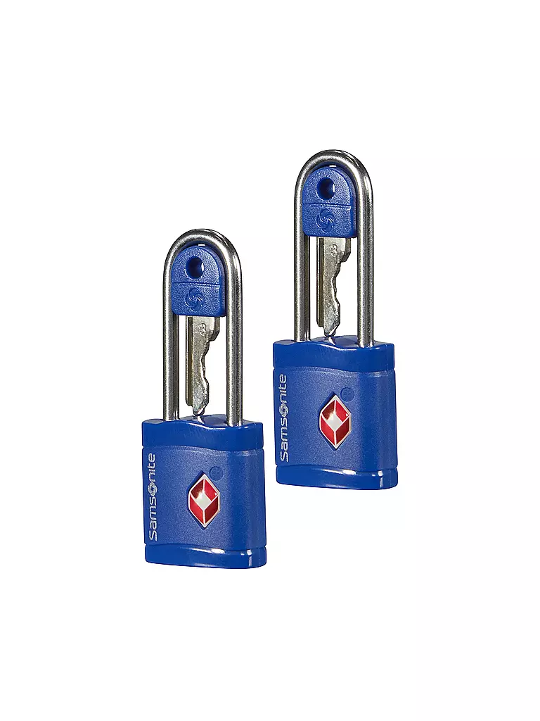 SAMSONITE | Cerradura KEY LOOK TSA Paquete de 2 | Azul