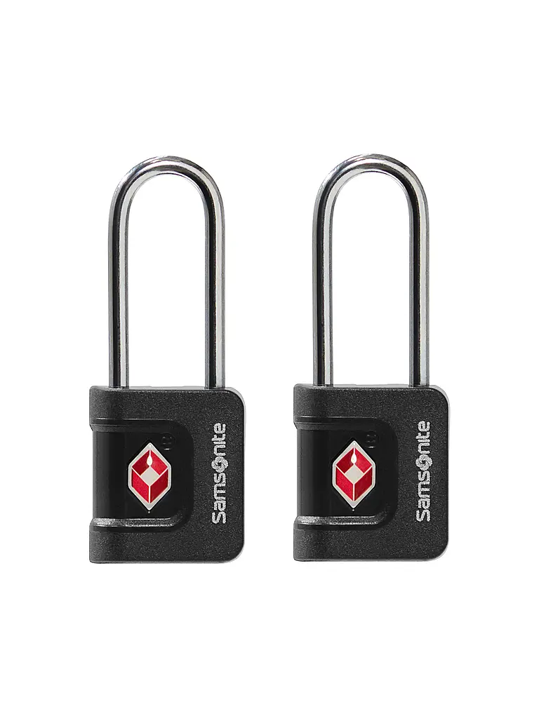 SAMSONITE | Cerradura TA REVOLUTION, paquete de 2, negro | Negro