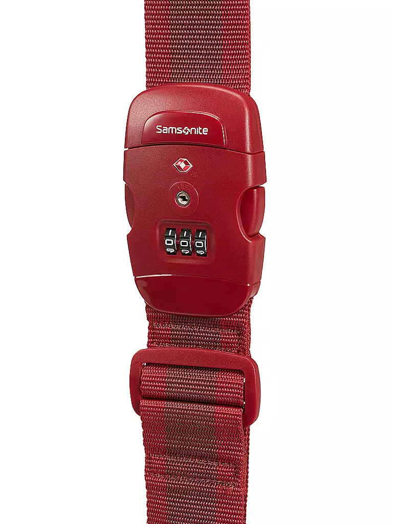 SAMSONITE | Cinta para equipaje roja | Rojo