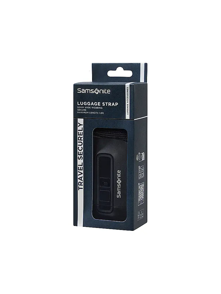 SAMSONITE | Correa para equipaje 50mm negro |