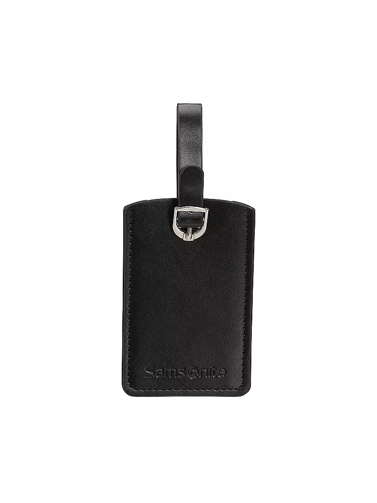 SAMSONITE | Etiqueta para equipaje, paquete de 2, negro | Negro