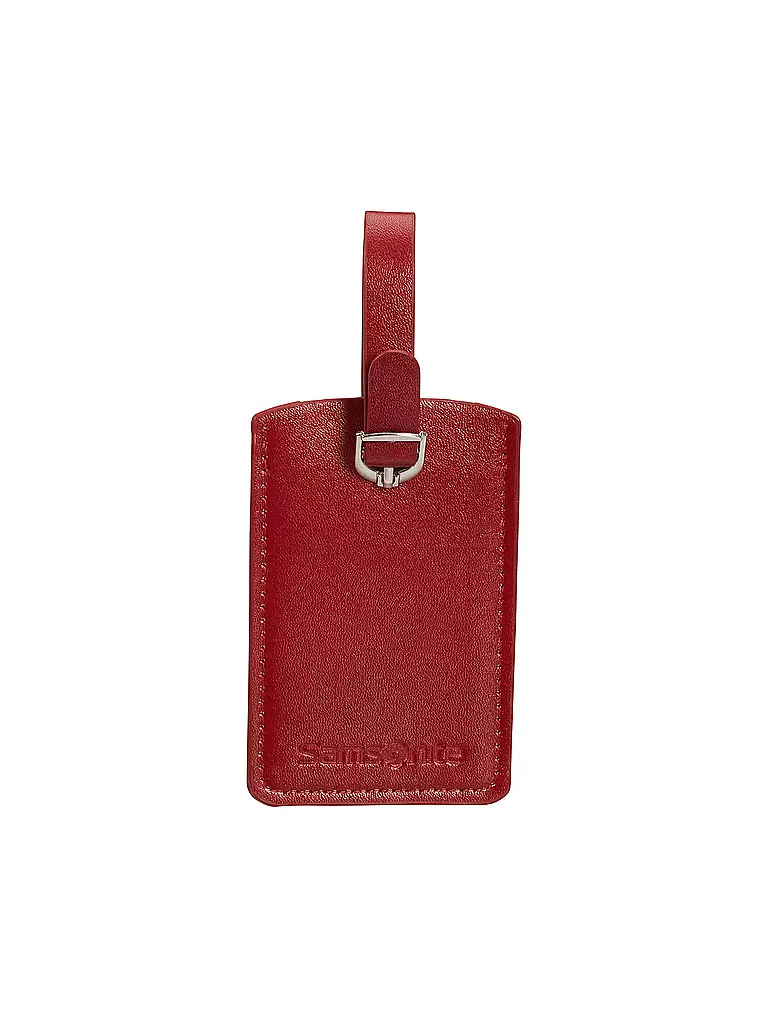 SAMSONITE | Etiqueta para equipaje, paquete de 2 unidades, rojo | Rojo