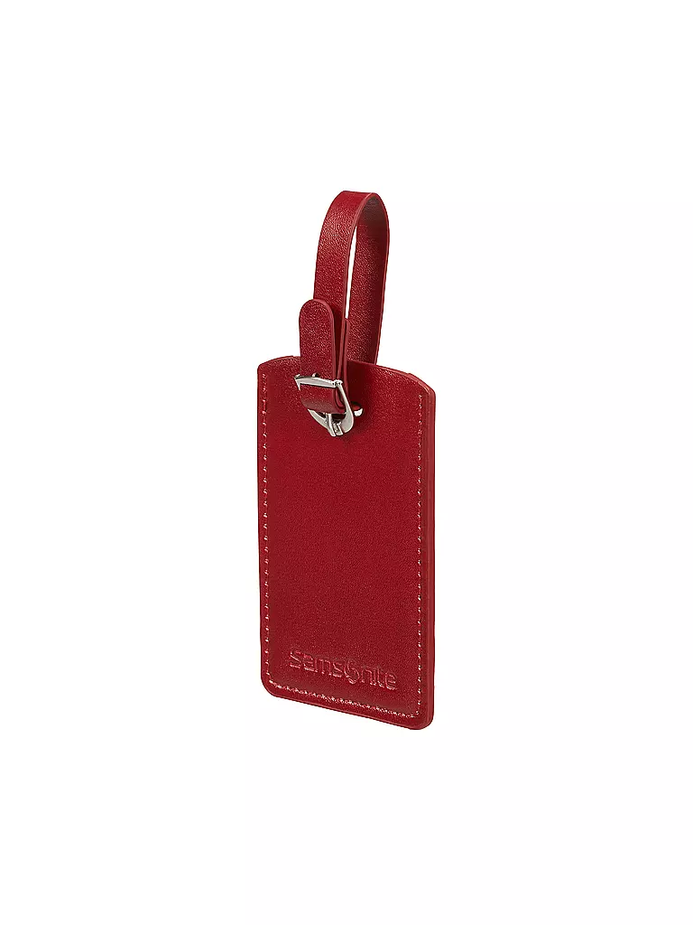 SAMSONITE | Etiqueta para equipaje, paquete de 2 unidades, rojo |