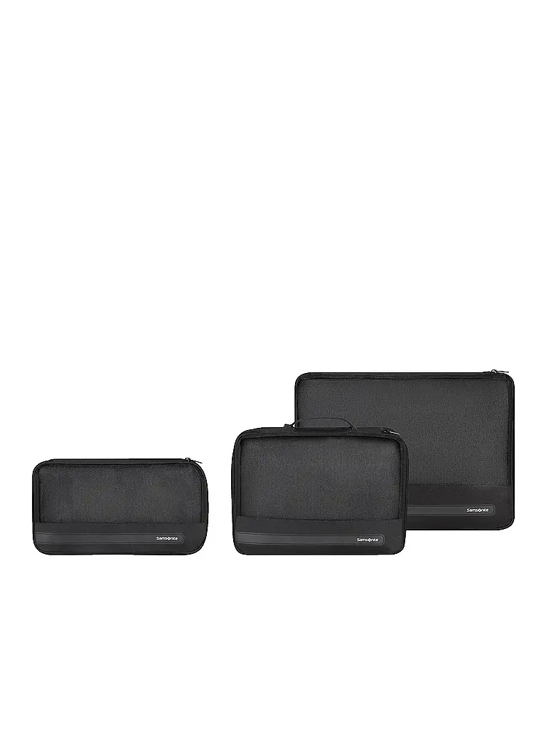 SAMSONITE | Juego de 3 organizadores de equipaje TA REVOLUTION Black | Negro