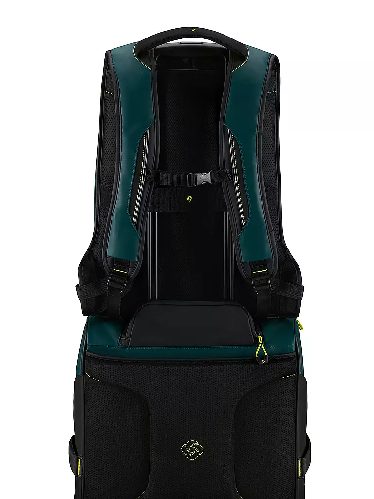 SAMSONITE | Mochila - Mochila para portátil ECODIVER Large Dark Teal/Lime | Petróleo