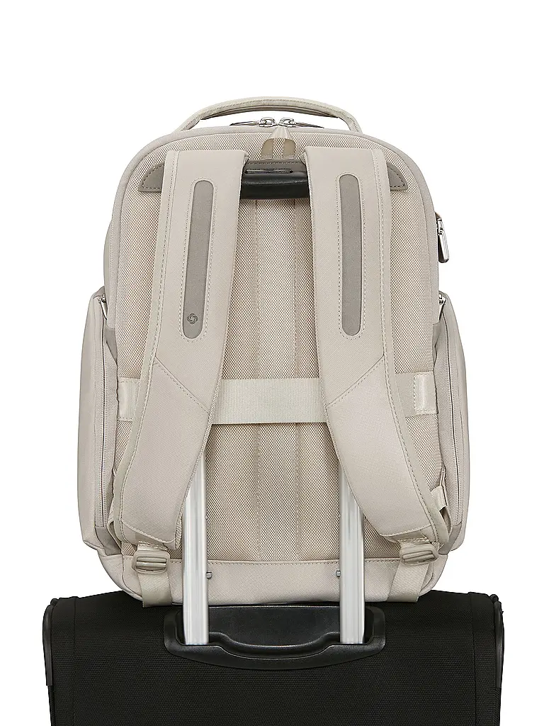 SAMSONITE | Mochila PARALUX Stone Grey | Crema