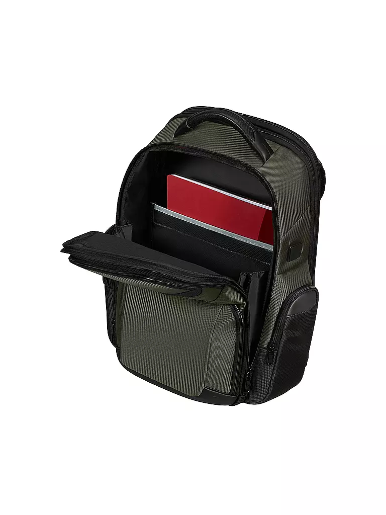SAMSONITE | Mochila PRO-DLX expandible verde | Verde oscuro