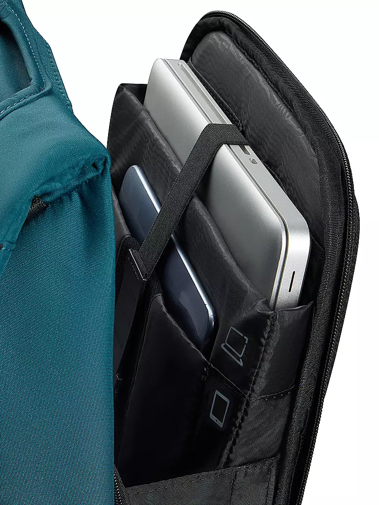 SAMSONITE | Mochila SECURIPAK 2.0 14.1" petróleo | 