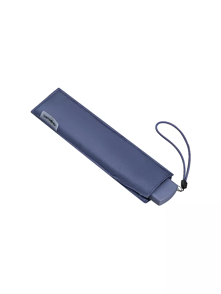 SAMSONITE | Paraguas de bolsillo RAIN PRO MANUAL FLAT azul tormenta | Azul