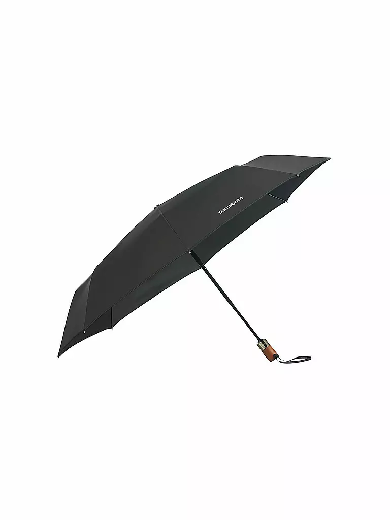 SAMSONITE | Paraguas Wood Classic S negro | Negro
