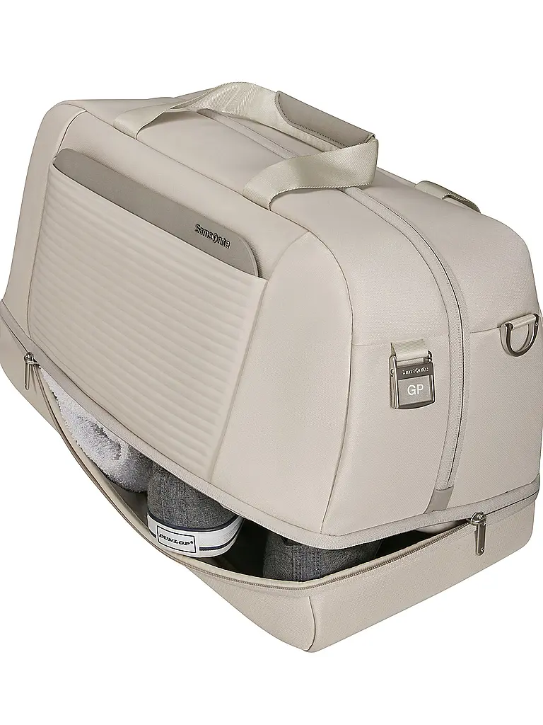 SAMSONITE | Reisetasche - Weekender PARALUX 49 cm Stone Grey | Crema