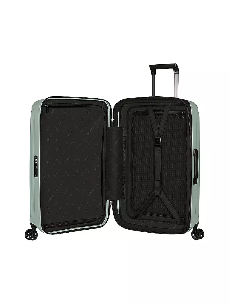 SAMSONITE | Trolley  NUON SPINNER 69cm erweiterbar metallic minera | Gris claro