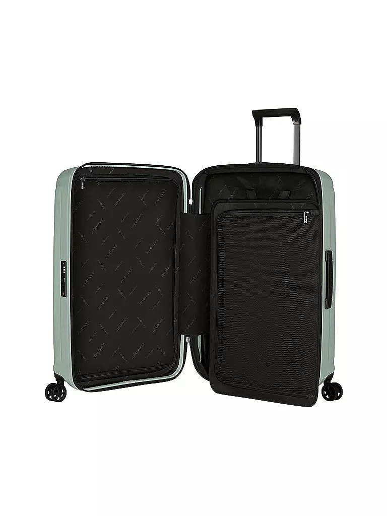 SAMSONITE | Trolley  NUON SPINNER 69cm erweiterbar metallic minera | Gris claro
