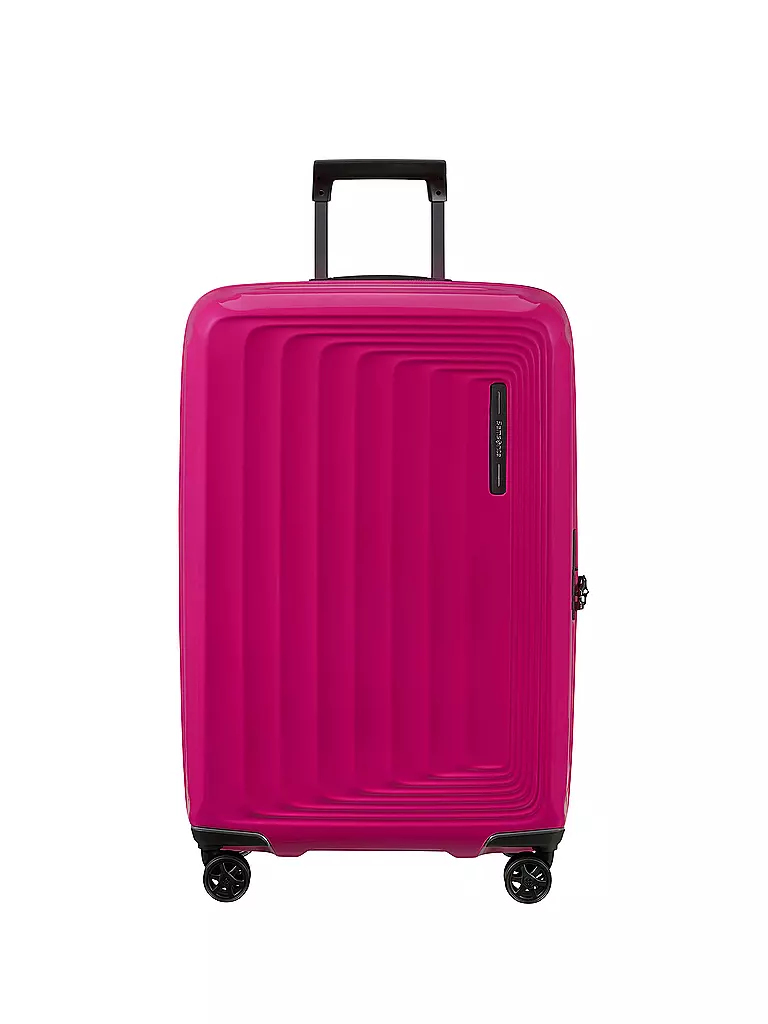 SAMSONITE | Trolley  NUON SPINNER 69cm erweiterbar metallic ruby | Fucsia