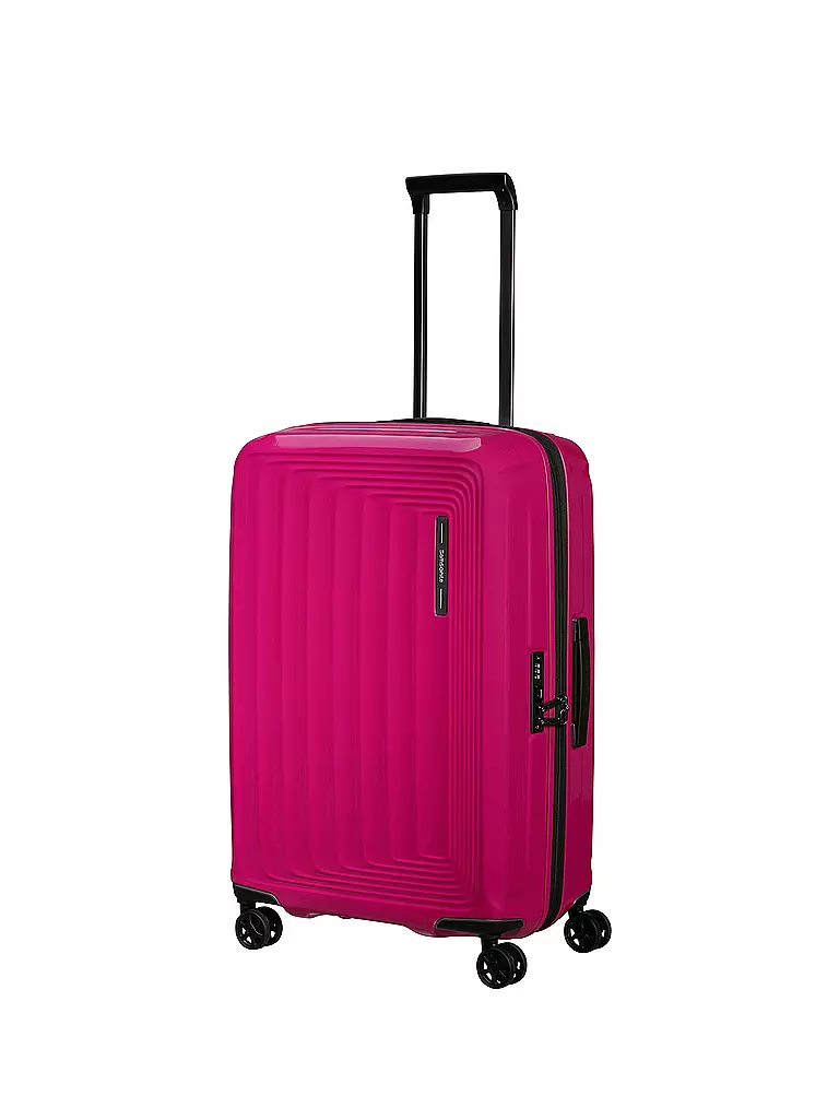 SAMSONITE | Trolley  NUON SPINNER 69cm erweiterbar metallic ruby | Fucsia