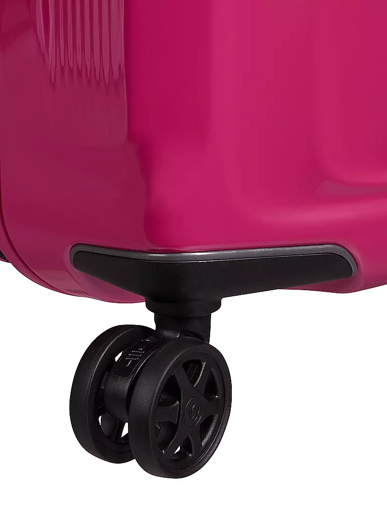 SAMSONITE | Trolley  NUON SPINNER 69cm erweiterbar metallic ruby | Fucsia