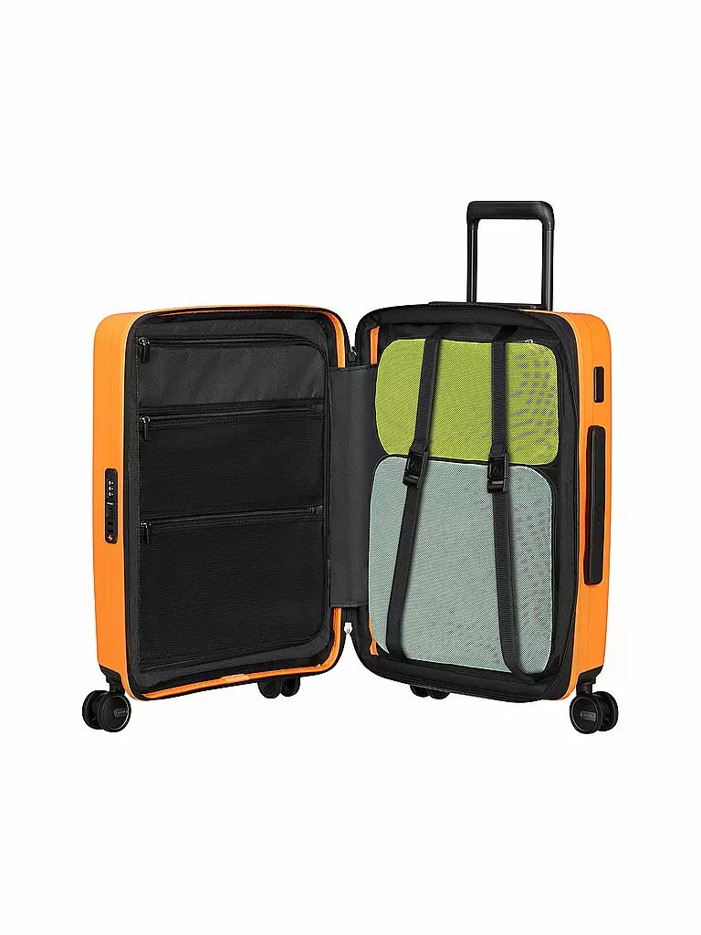 SAMSONITE | Trolley  RESTACKD SPINNER 55cm erweiterbar papaya | Naranja