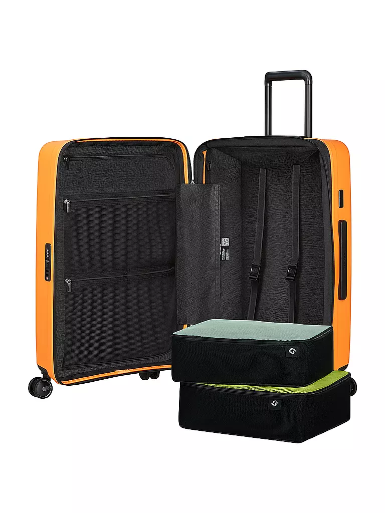 SAMSONITE | Trolley  RESTACKD SPINNER 68cm erweiterbar papaya | Naranja