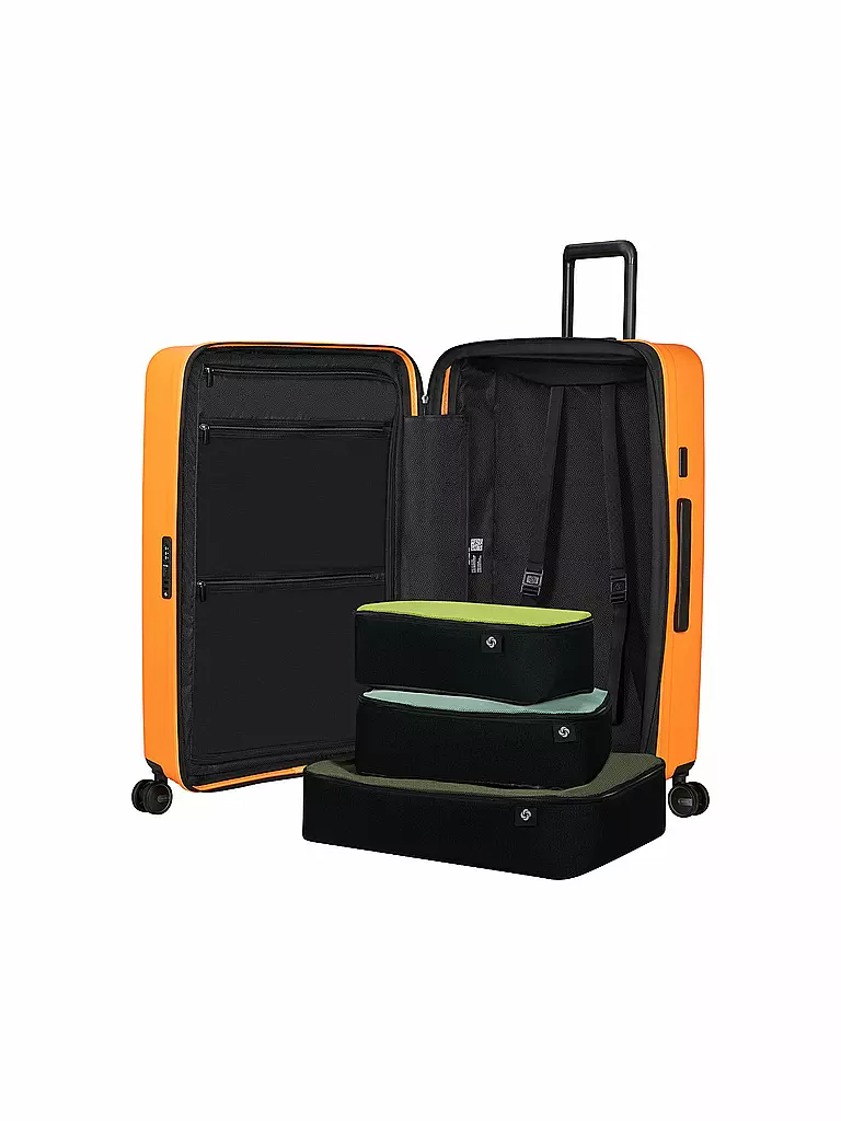 SAMSONITE | Trolley  RESTACKD SPINNER 75cm erweiterbar papaya | Naranja
