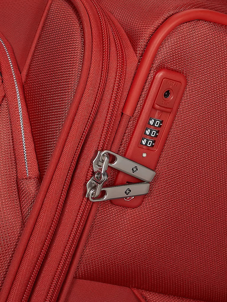 SAMSONITE | Trolley blando RE-LITE SPINNER 67cm expandible rojo amapola | Rojo