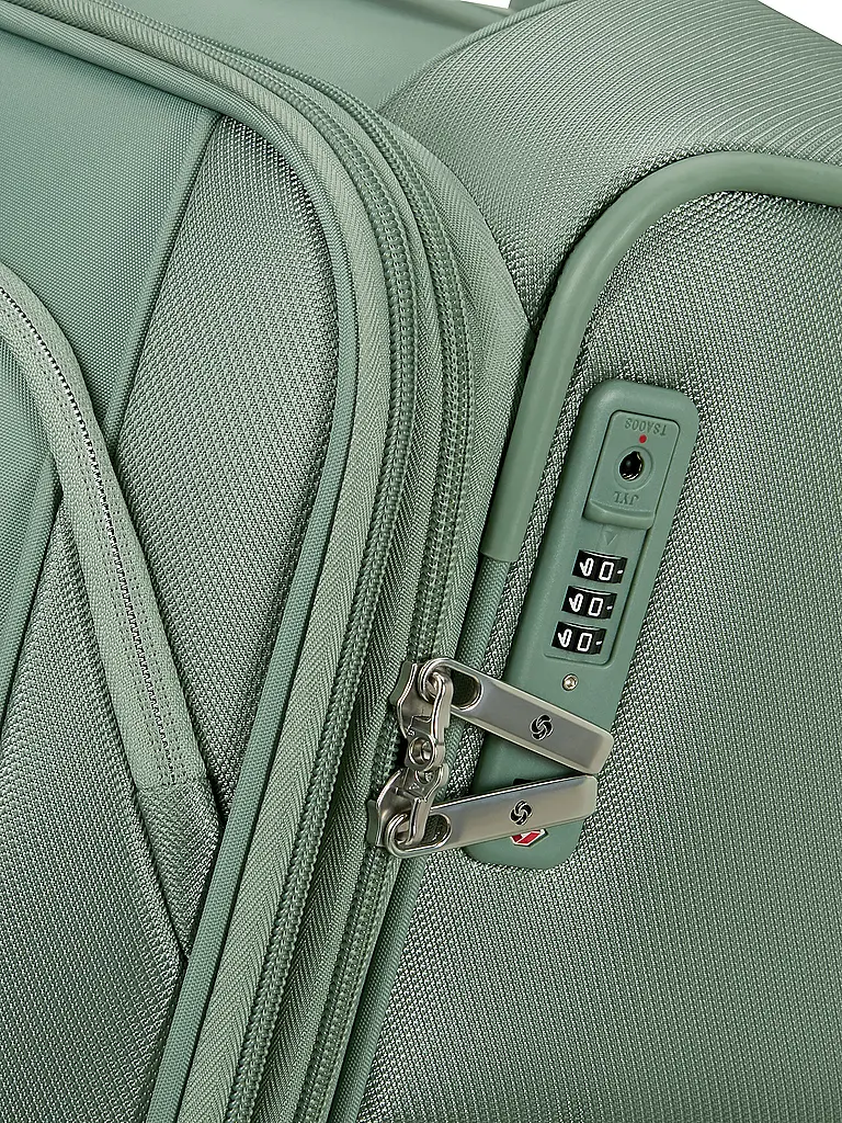 SAMSONITE | Trolley blando RE-LITE SPINNER 67cm expandible salvia | Verde claro