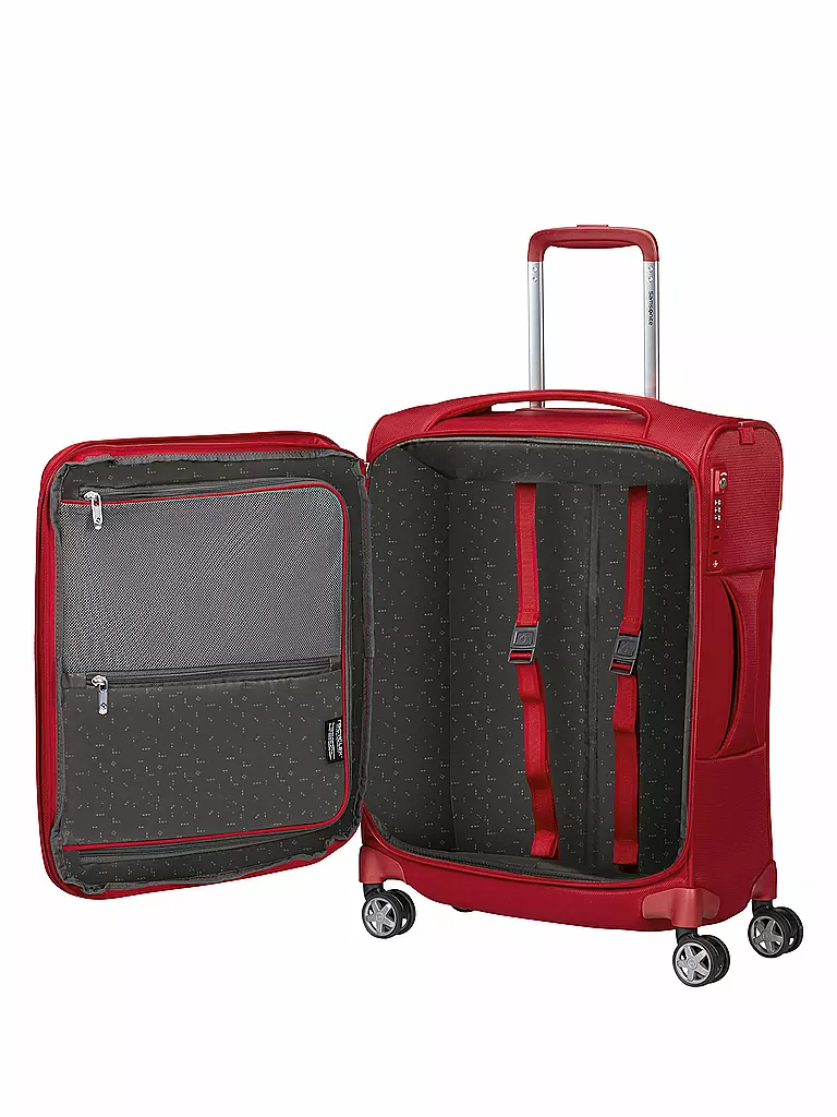 SAMSONITE | Trolley D'Lite Spinner 55cm Chili Red | Rojo